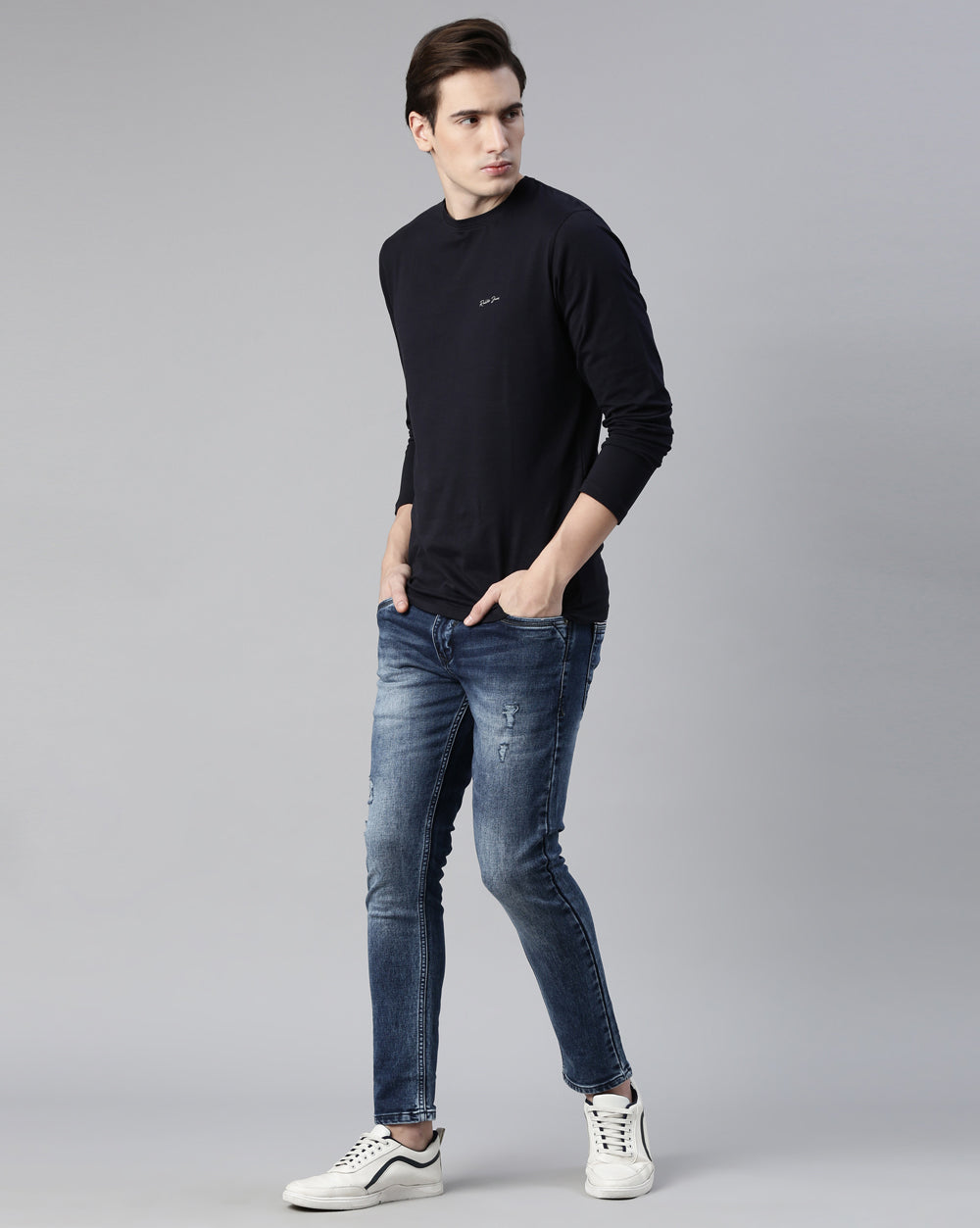 Buy Stylish Blue Denim Jeans Online In India