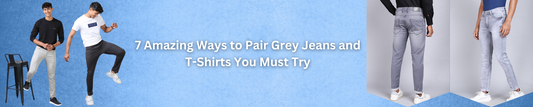 Mens Grey Jeans