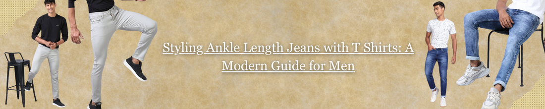 Ankle Length Jeans For Men