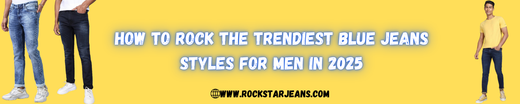 Blue jeans for men