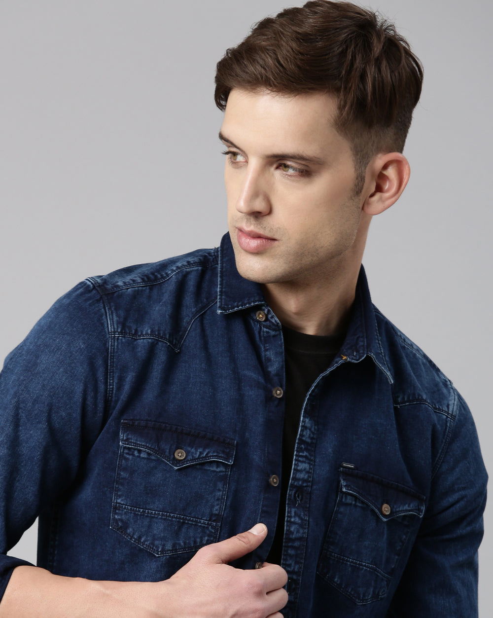 Buy Denim Shirts for Men at best price - North Republic