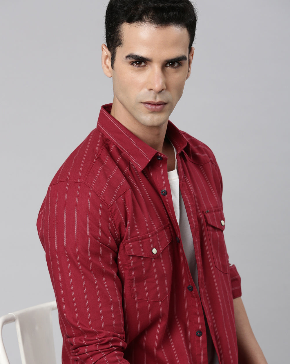 Red Stripe Shirt