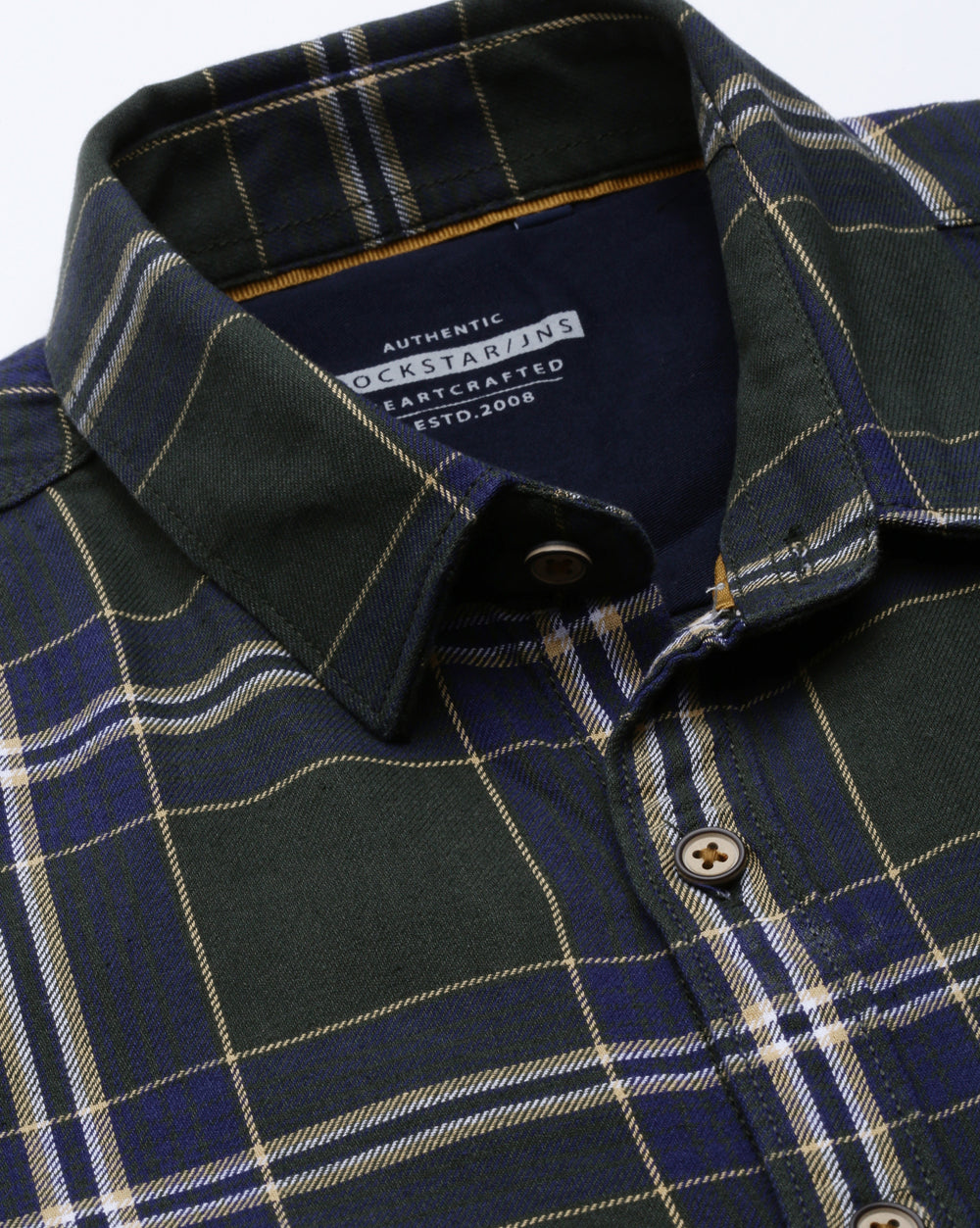 Sway Green Checkered Shirt