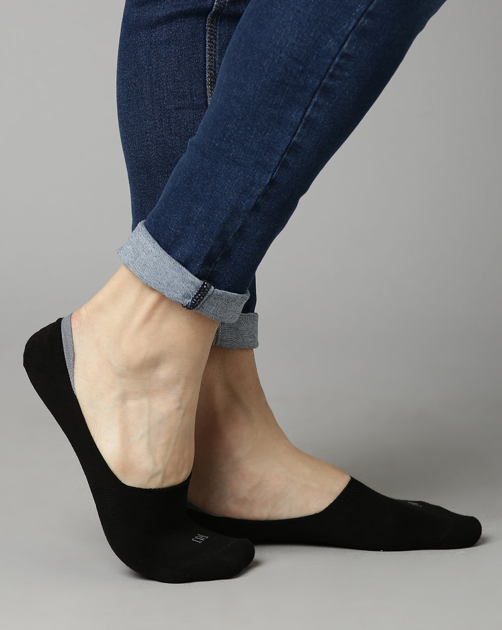 Loafer Socks - Black/Navy