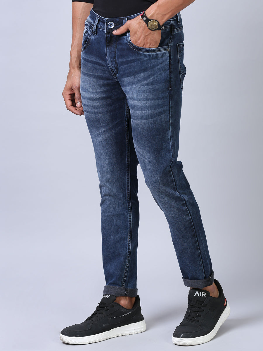 Buy Ankle Fit Jeans - Ocean Blue Online