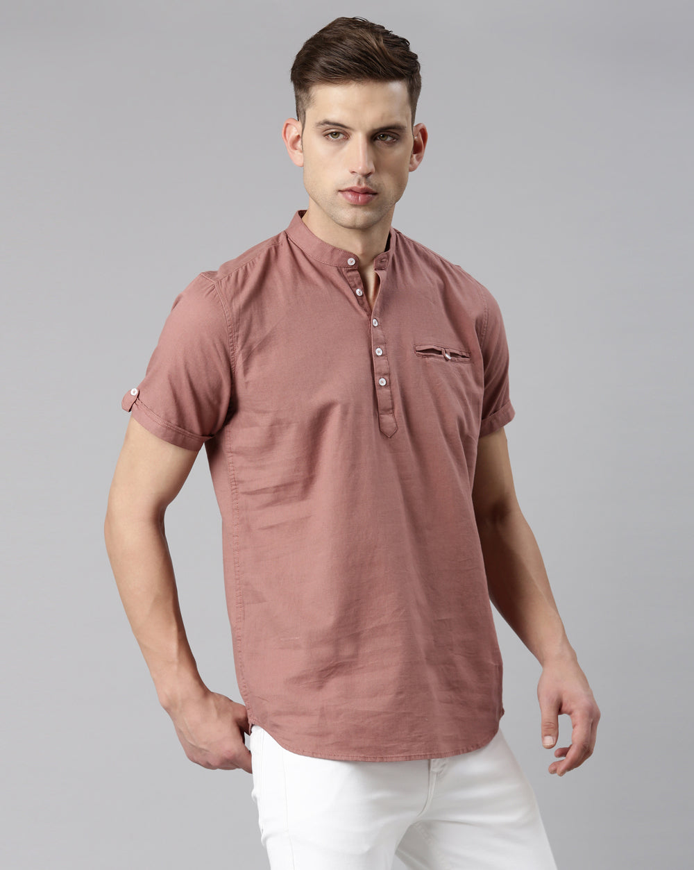 Classic Kurta Onion Pink