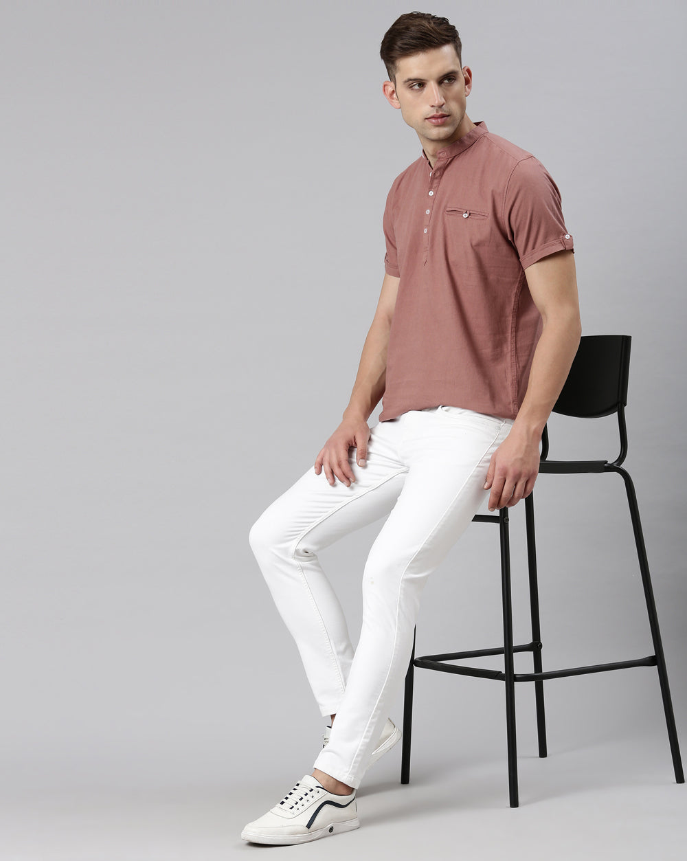 Classic Kurta Onion Pink
