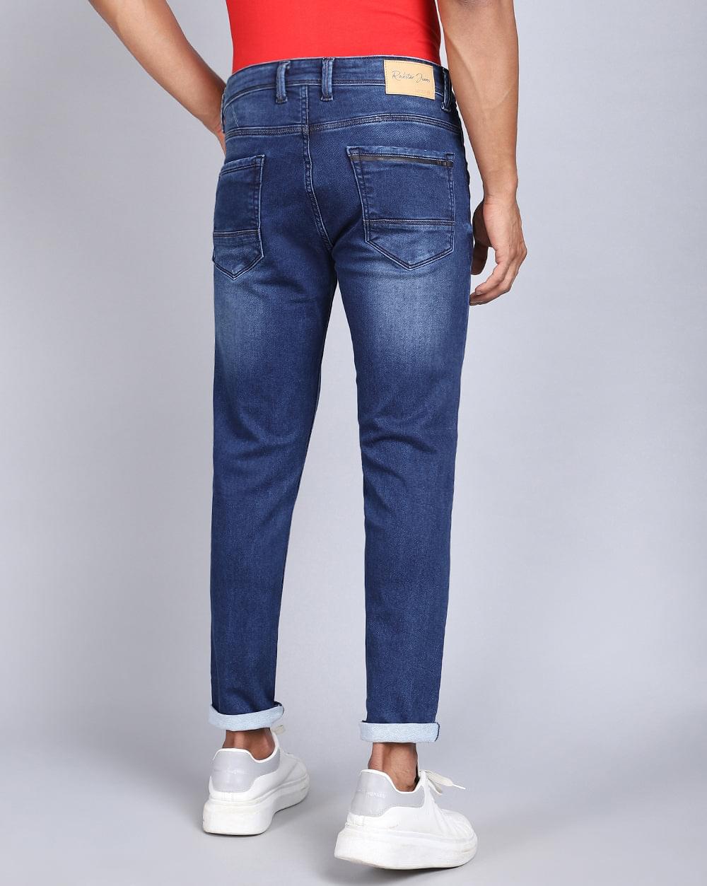 Ankle Fit Jeans-Popular Mid Blue
