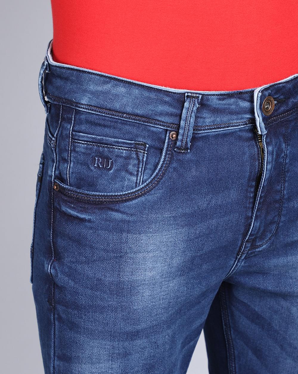Ankle Fit Jeans-Popular Mid Blue
