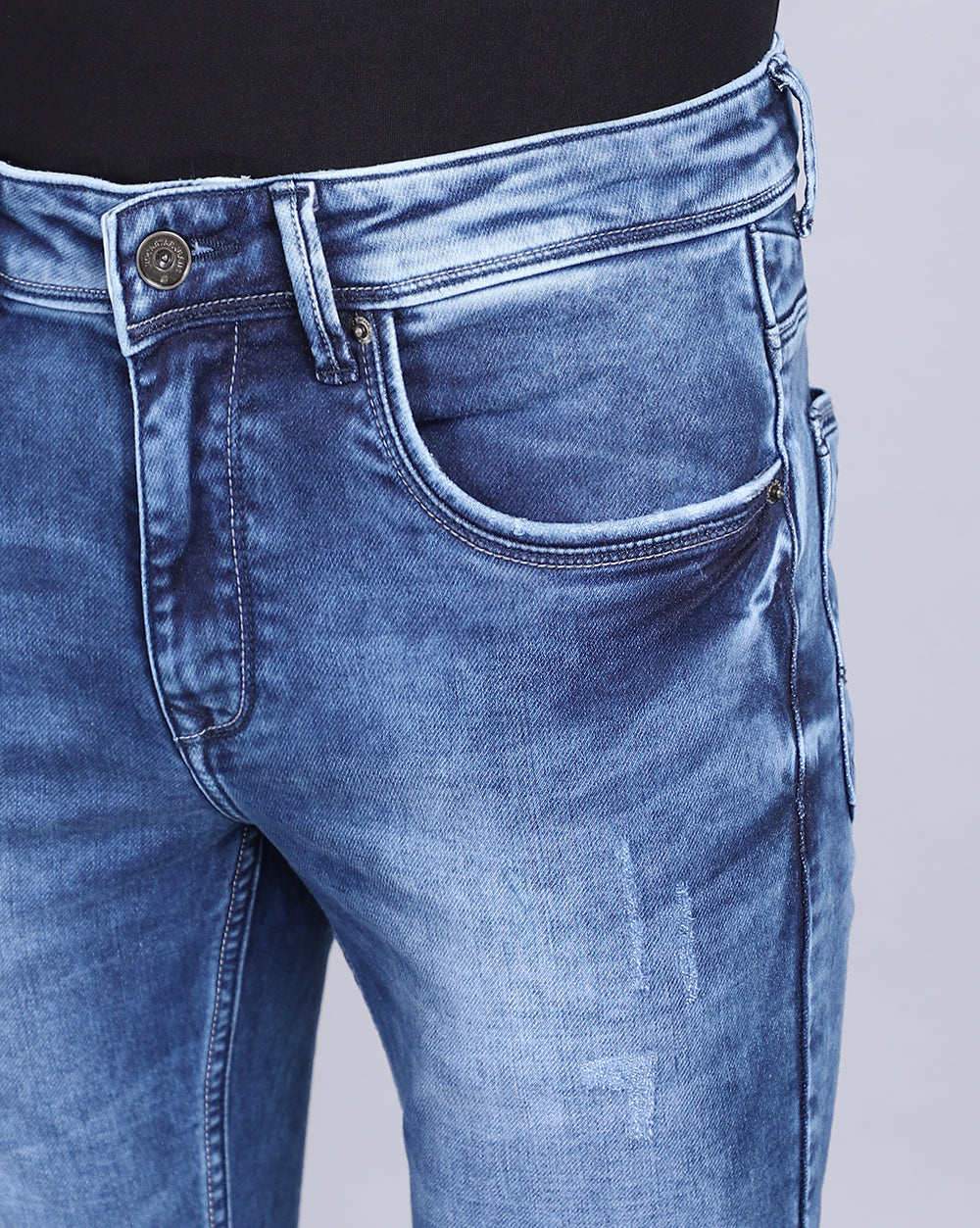 Washed Baggy Wide Leg Jeans in Light Blue - Retro Denim Pants –  Prisoner.wtf™