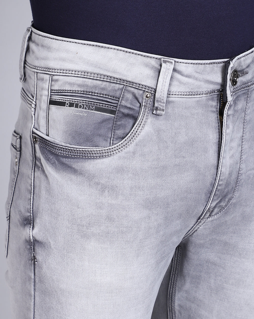 Super Slim Fit Jeans-Ice Grey