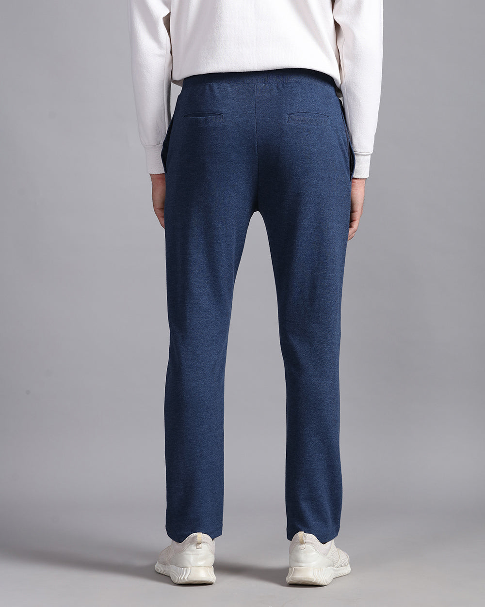 Indigo Melange Comfort Track Pants