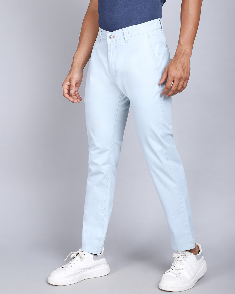 Buy Ice Blue Trousers & Pants for Women by Cloth Haus India Online |  Ajio.com