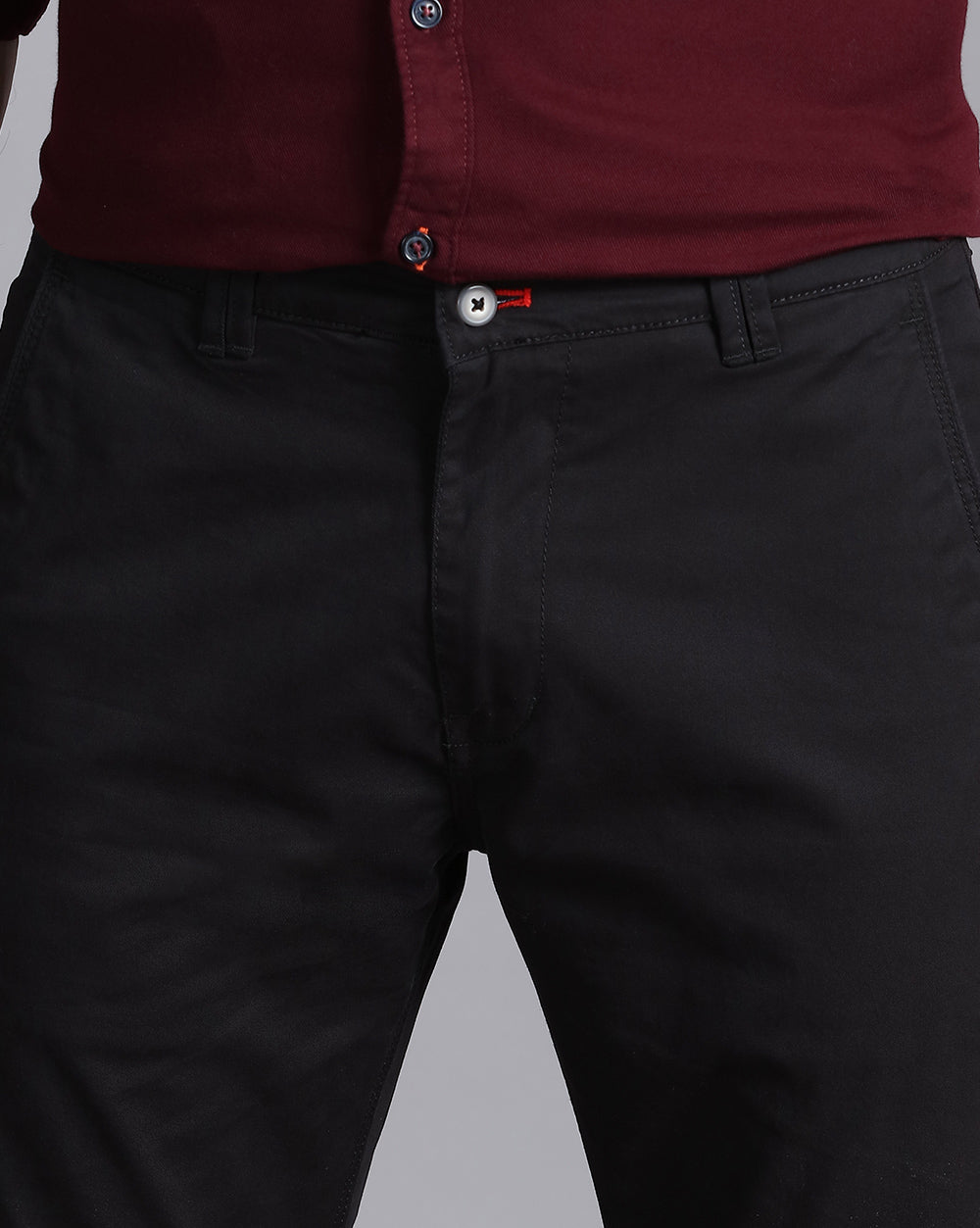 Gap Twill Slim Fit Trouser-Black