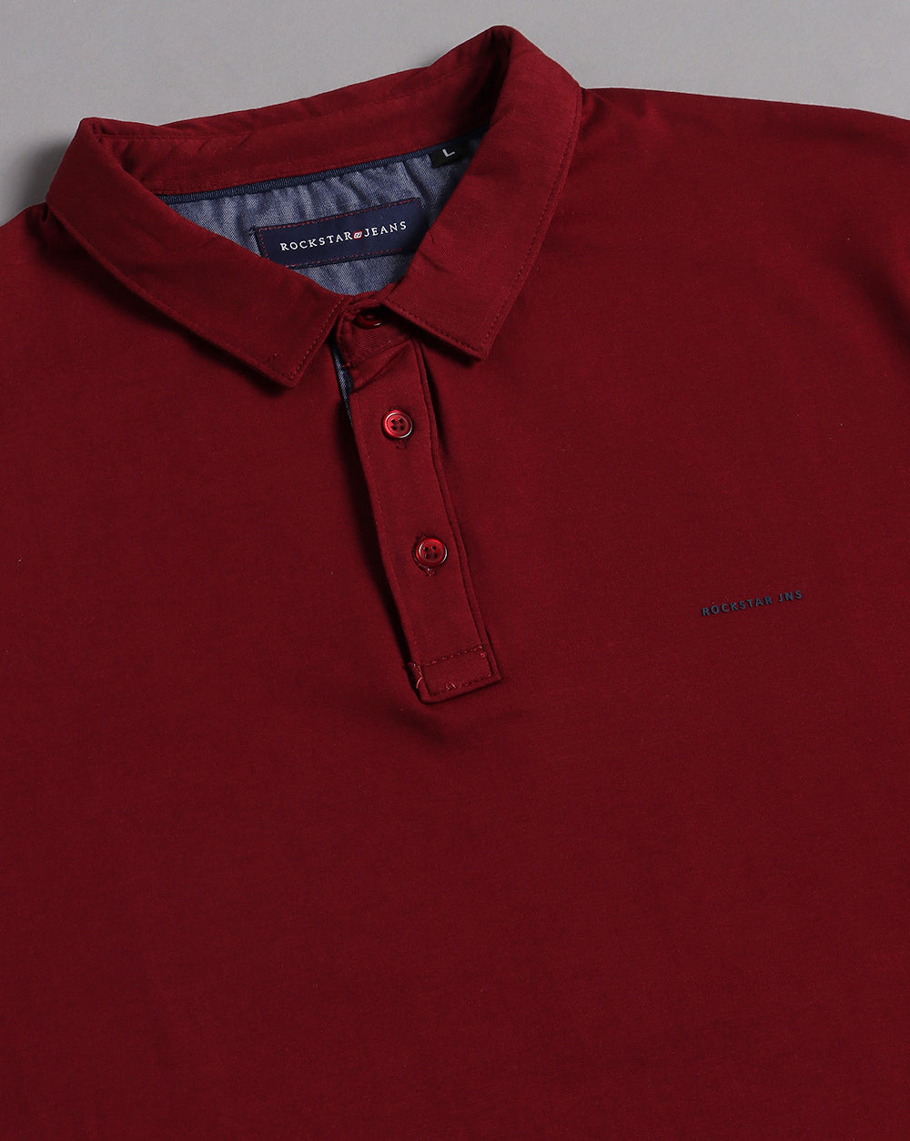 Slim Fit Strech Polo T-Shirt Red